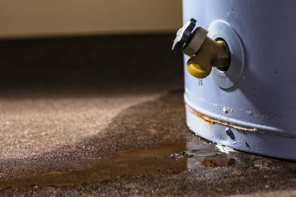 Water damage restoration process in NC